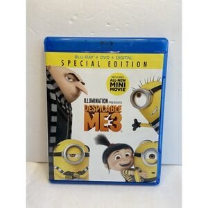 Despicable Me 3 - Set Of Two Disc Blue-ray And DVD  2017